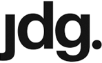 jdg. comunicación creativa + espacio Retina Logo